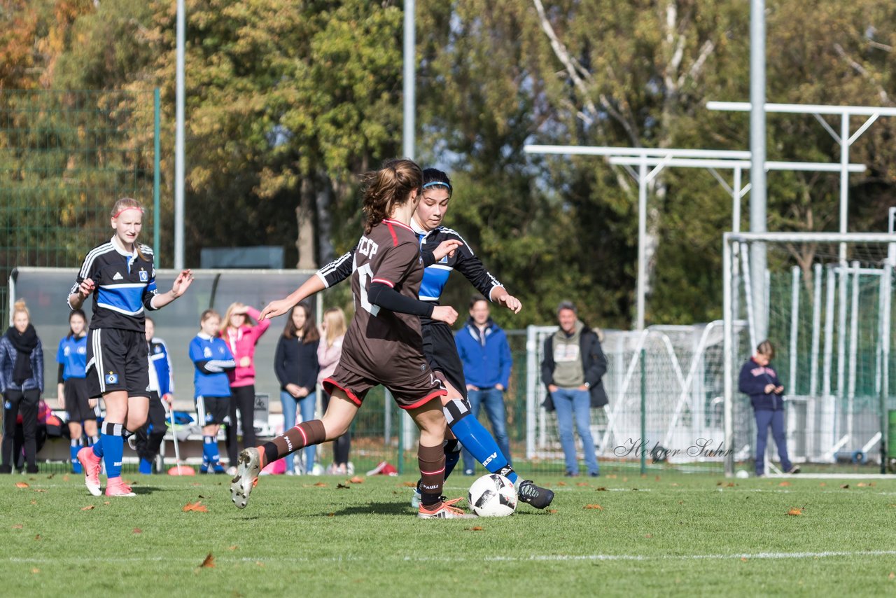 Bild 319 - B-Juniorinnen Hamburger SV - FC St.Pauli : Ergebnis: 1:2